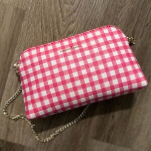 Nanette Lepore Mini Gingham Chain Purse